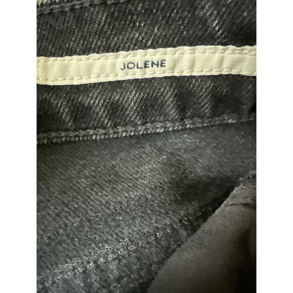 Citizens of Humanity Jolene High Rise Jeans in Stormy Black Size 25 - Picture 12 of 15